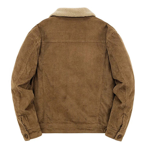 EB | Herren Freizeit Cordjacke Windbreaker