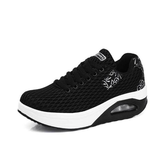 Damen Atmungsaktive Sport Sneakers mit dämpfendem Air-Cushion-System EB