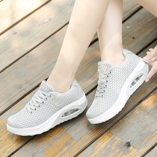 Damen Atmungsaktive Sport Sneakers mit dämpfendem Air-Cushion-System EB