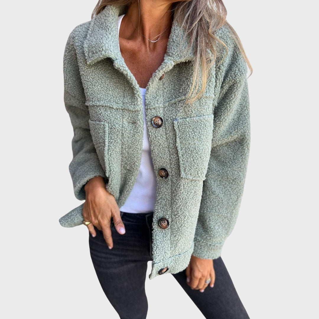 EB | Herbst Teddy Stoffjacke