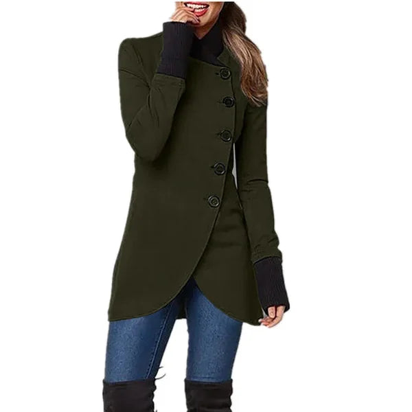 EB | Jacke mit Eckigem Knopfverschluss