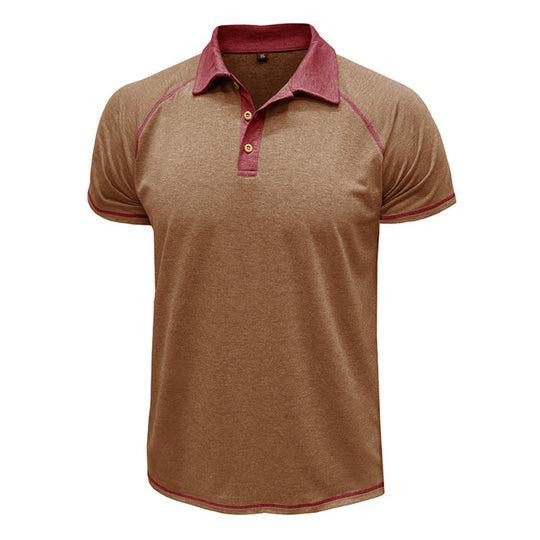 EB | Kurzärmeliges Herren-T-Shirt mit Revers