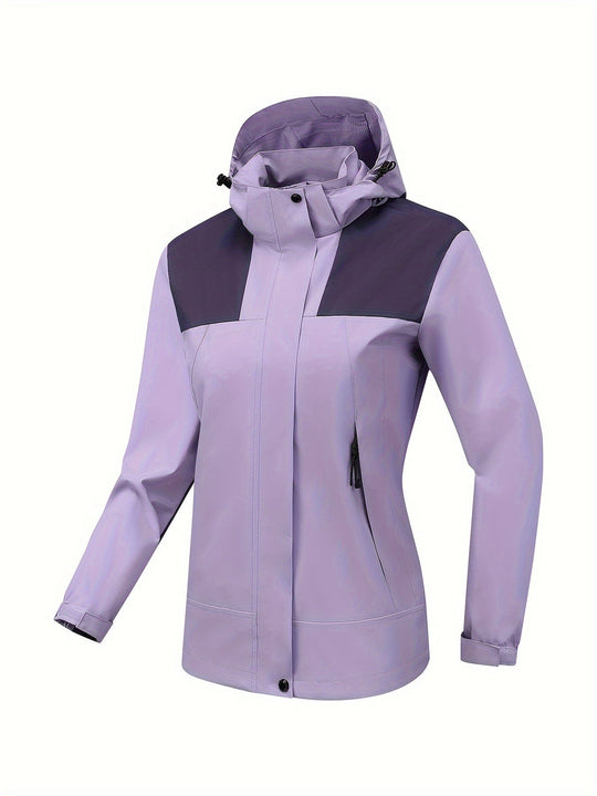 EB | Wasserdichte Sportjacke mit Kapuze für Damen