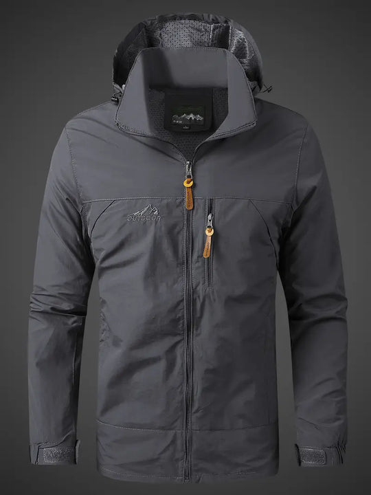 EB | Wasser und Winddichte Herren Outdoor Jacke für Alle Aktivitäten