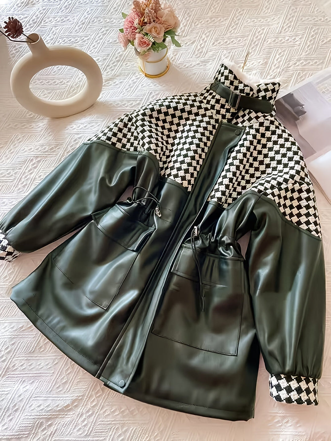 EB | Damen-Plüschjacke für Herbst & Winter