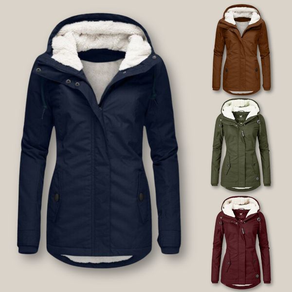 EB | Warme Gefütterte Jacke