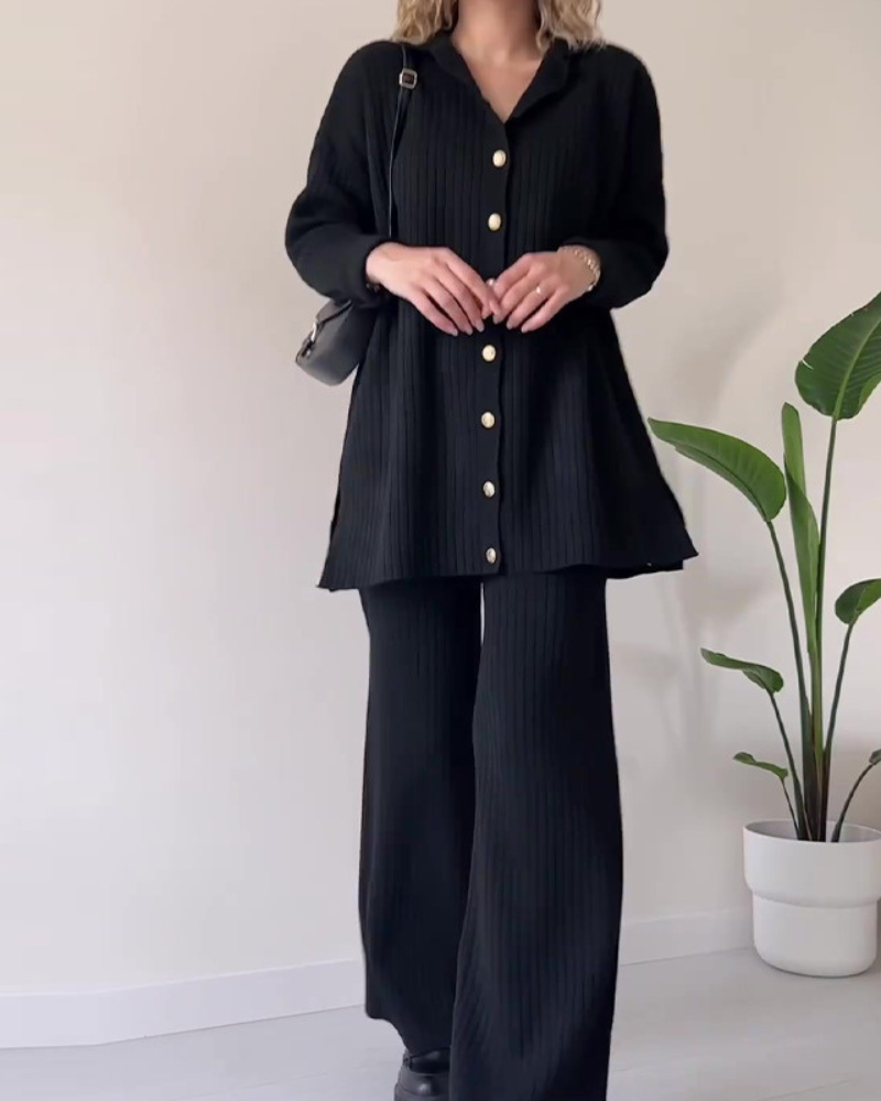 EB | Lässiges Strick 2-Teiliges Set