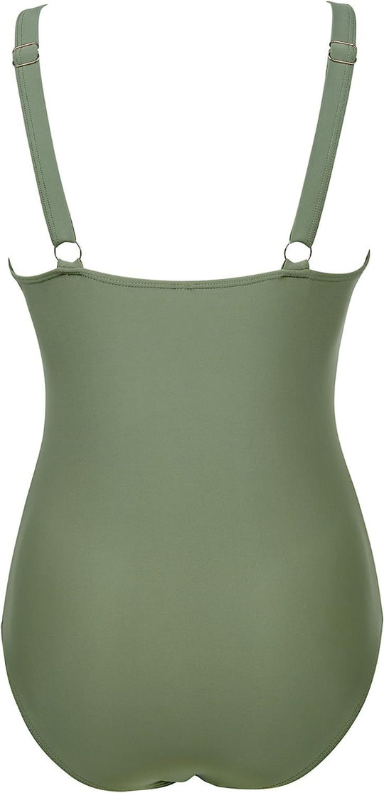 EB | Einteiliger hohler Badeanzug mit hoher Taille