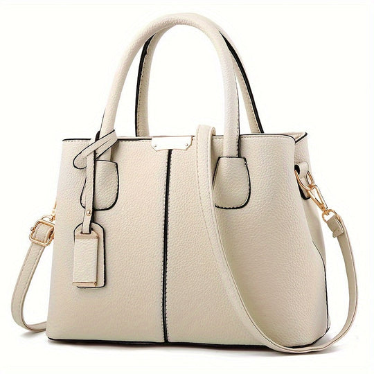 EB – Schicke All Season Geräumige PU Handtasche für Frauen