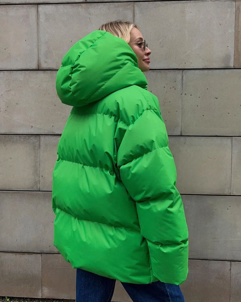 EB | Lockere Baumwollgefütterte Jacke