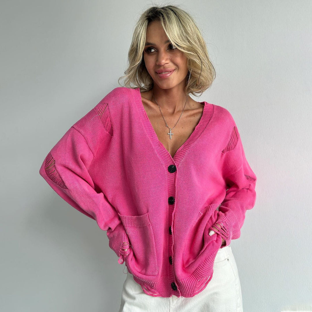 EB | Out-Strickjacke für Damen