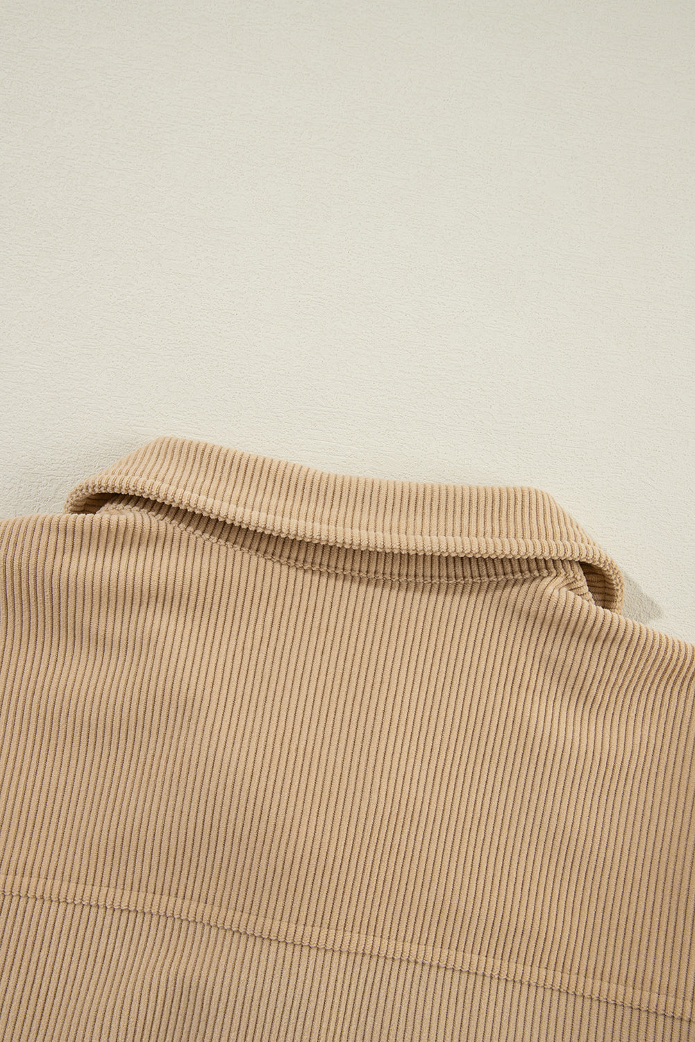 EB | Cordurahemdjacke mit Rüschendetails Baumwollmischung Elegant und Modern