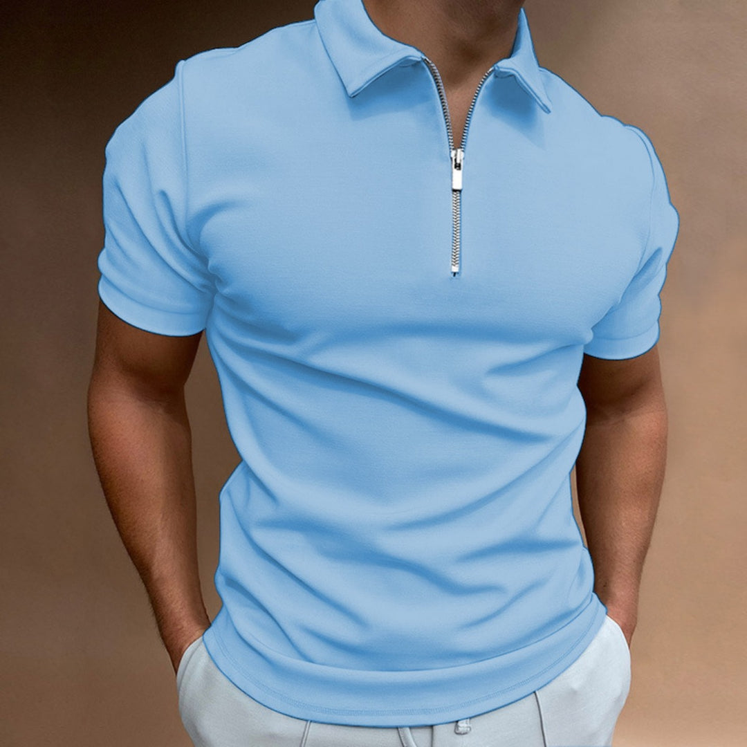 EB | Kurzärmeliges Poloshirt mit Revers