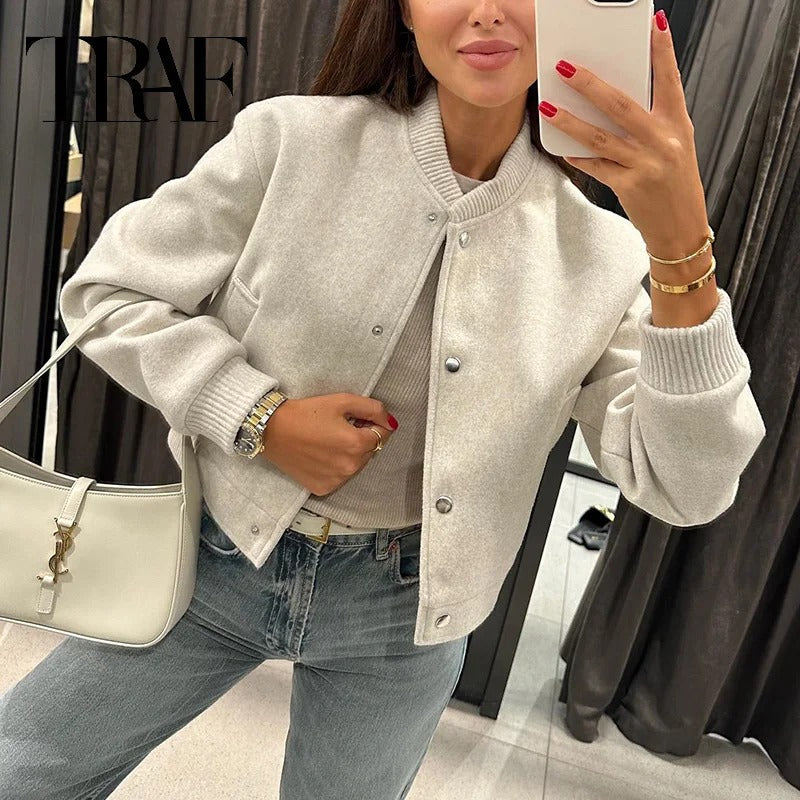 EB | Damen Herbst Street Flight Jacke