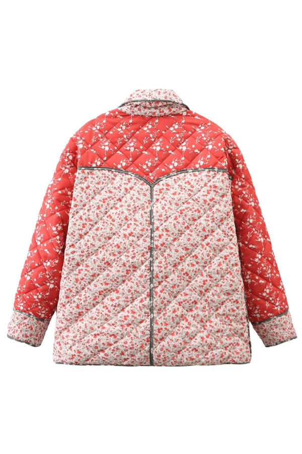 EB | Kontrastierende Farbstiche Baumwolljacke