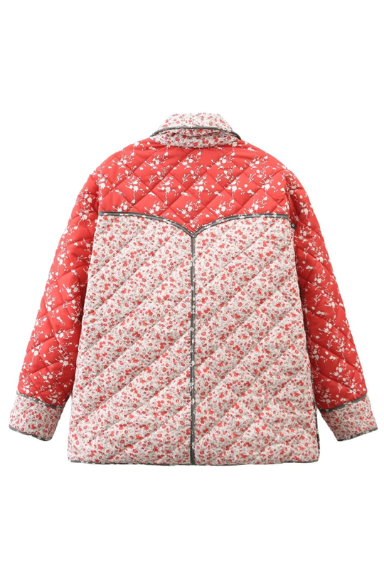 EB | Kontrastierende Farbstiche Baumwolljacke