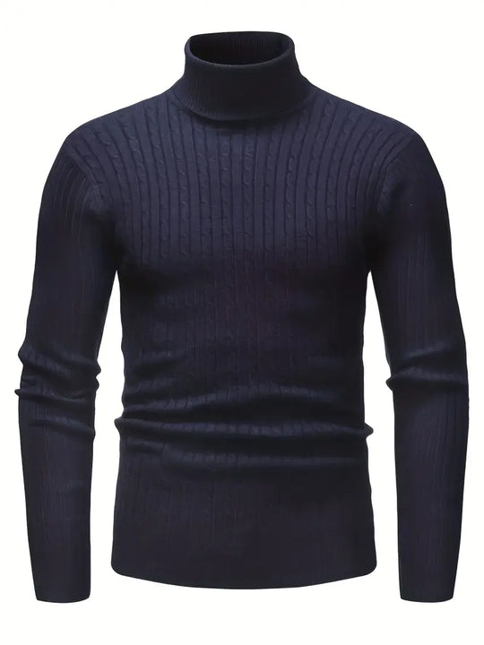 EB - Strick Herren Rollkragenpullover