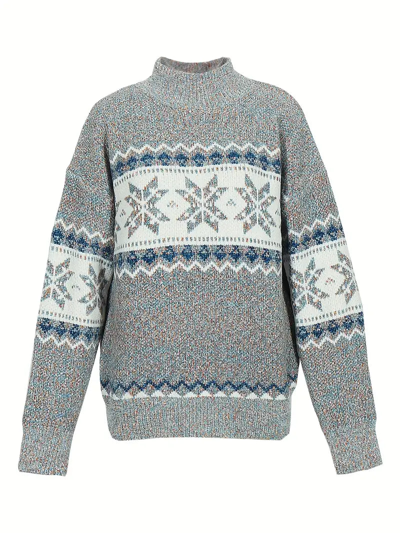 EB | Rollkragenpullover mit Edlem Design