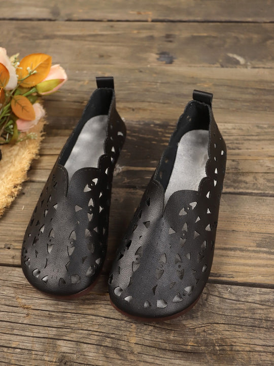 EB | Damenschuhe Low-Top flache Bootsschuhe