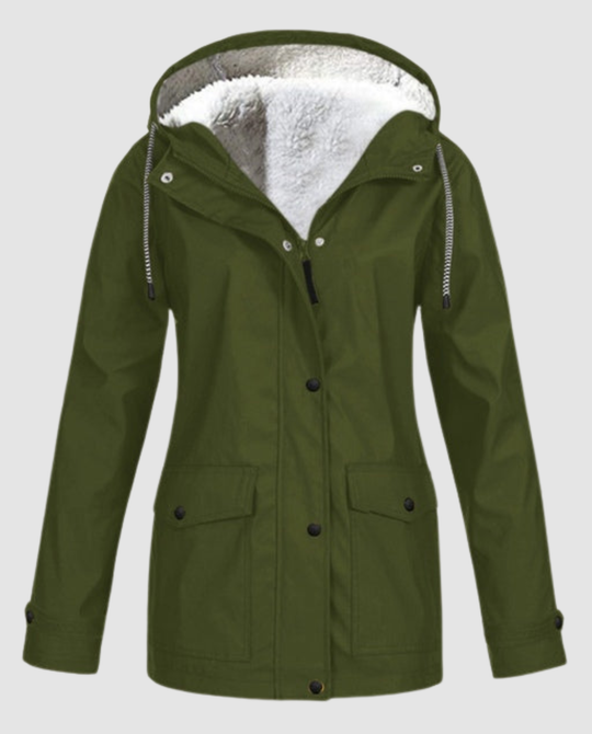 Wasserdichte Warme Fleecejacke Damen | EB