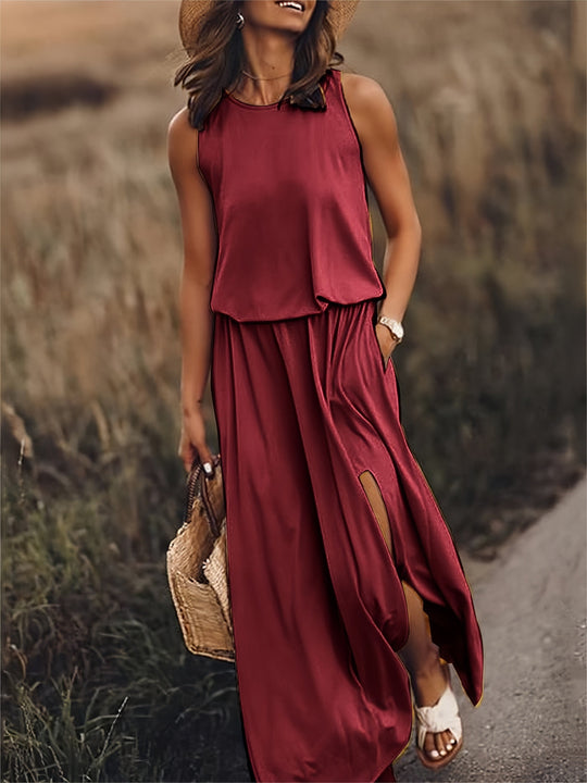 EB | Schlichtes Boho Maxikleid Aus Modal In Verschiedenen Farben