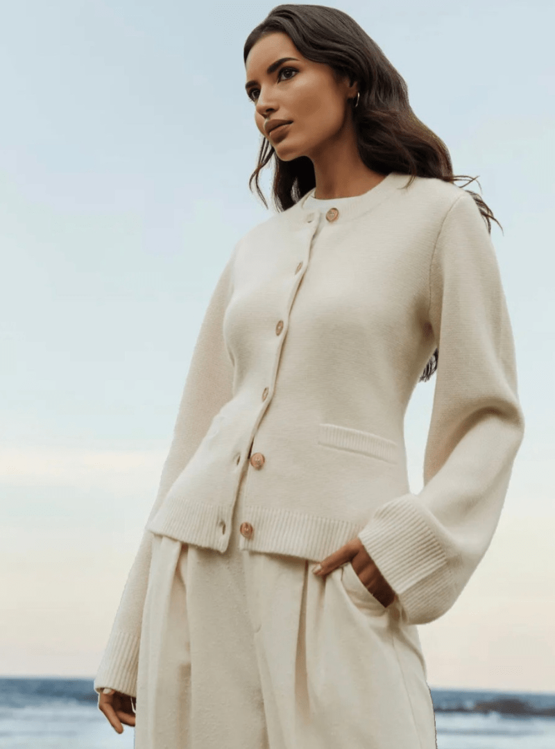 EB | Cardigan Klassisch Moderner Stil Ideal für den Winter