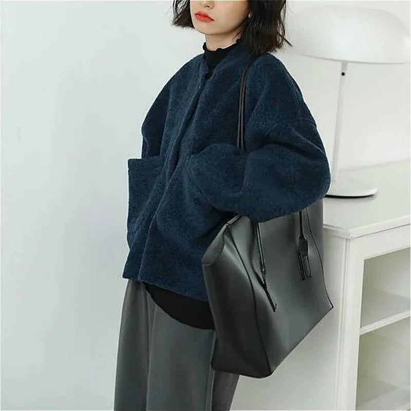 EB | Flauschige Cardigan Jacke
