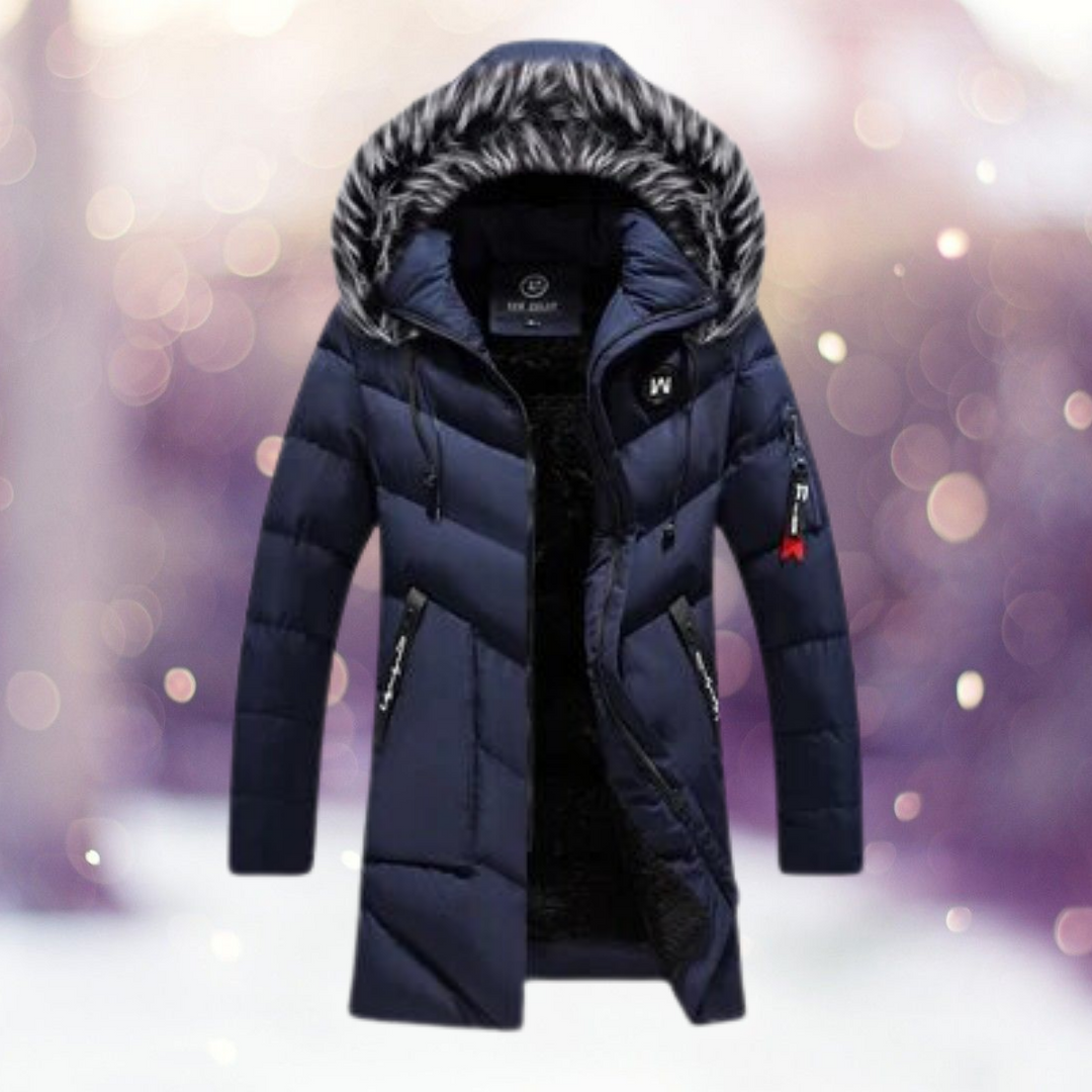 EB | Parka Jack - stilvolle isolierte Damen Außenjacke mit Kunstpelzkapuze