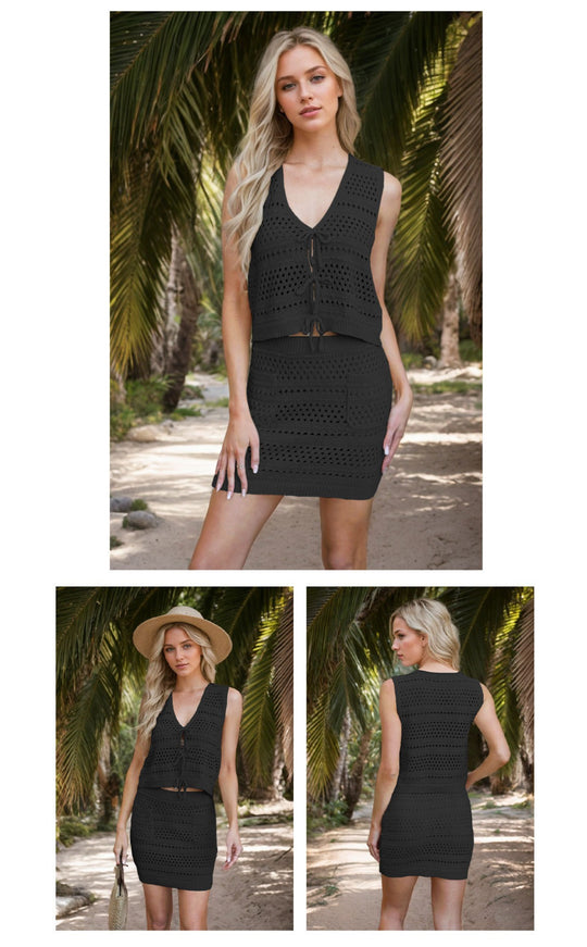EB | Riemenweste Strickset