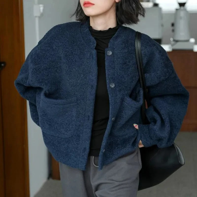EB | Flauschige Cardigan Jacke