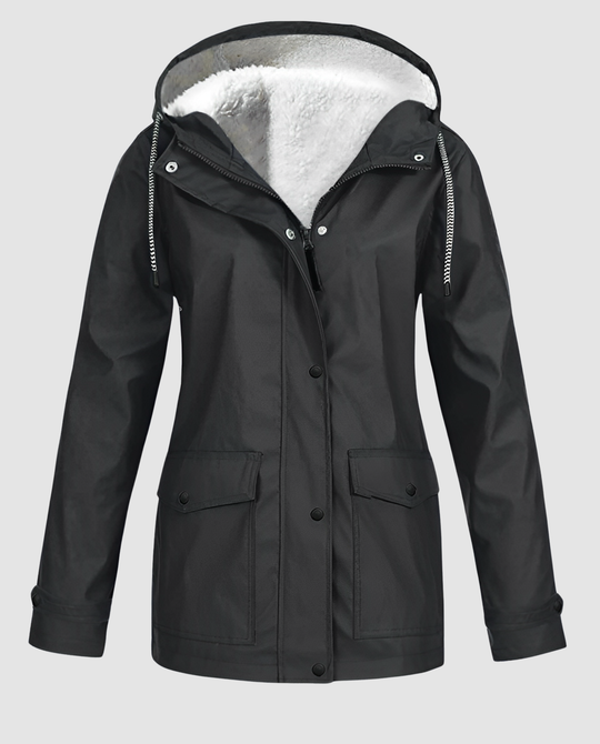 Wasserdichte Warme Fleecejacke Damen | EB