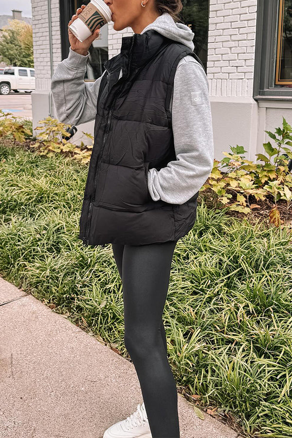 EB | Farbe modischer lässiger Stil Baumwollweste Jacke