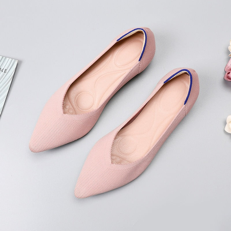 Beige BallerinaKomfortschuhe EB