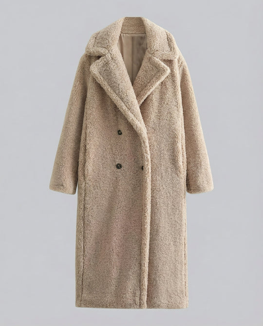 Teddy Kunstfell Mantel Damen | EB