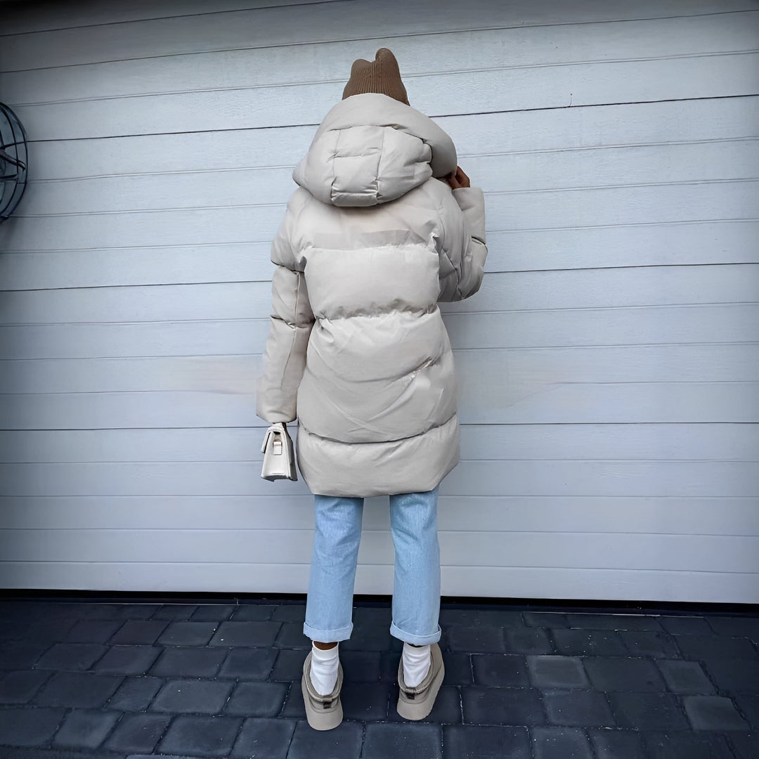 EB | Elegante, gepolsterte Parkajacke für Frauen