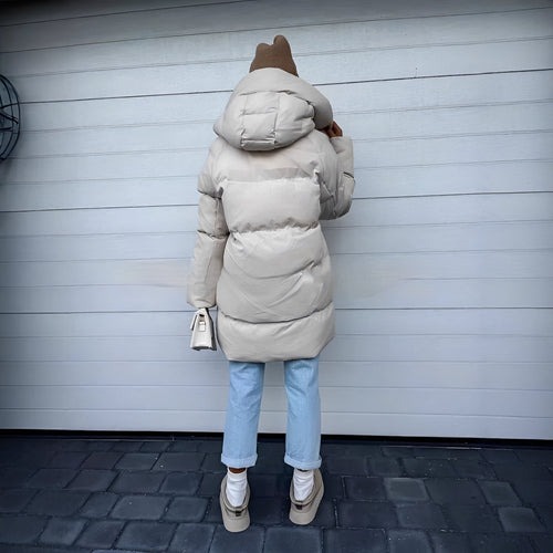 EB | Elegante, gepolsterte Parkajacke für Frauen