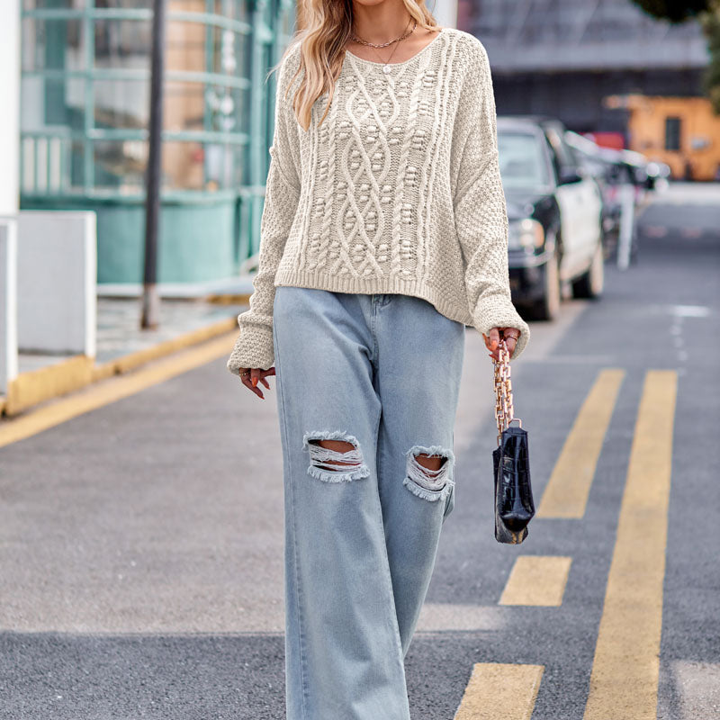 EB | Zopfmuster Pullover Für Stil Und Wärme