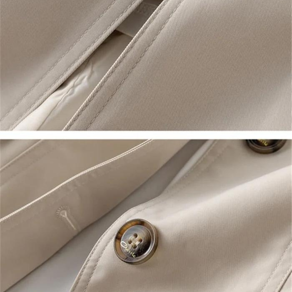 EB | Eleganter Lange Trenchcoat für Frauen