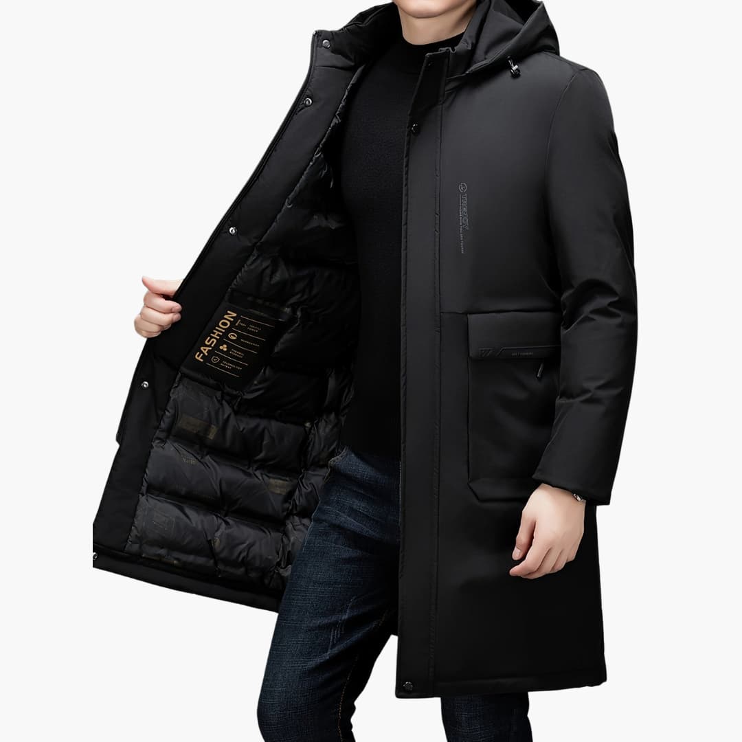EB | Stilvolle Winterjacke mit Kapuze für Männer