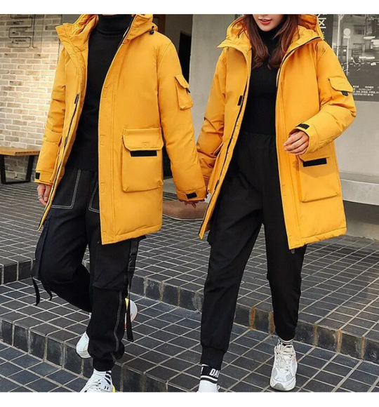 EB | delige winterparka set - isolierte Jacke mit Kapuze für Damen