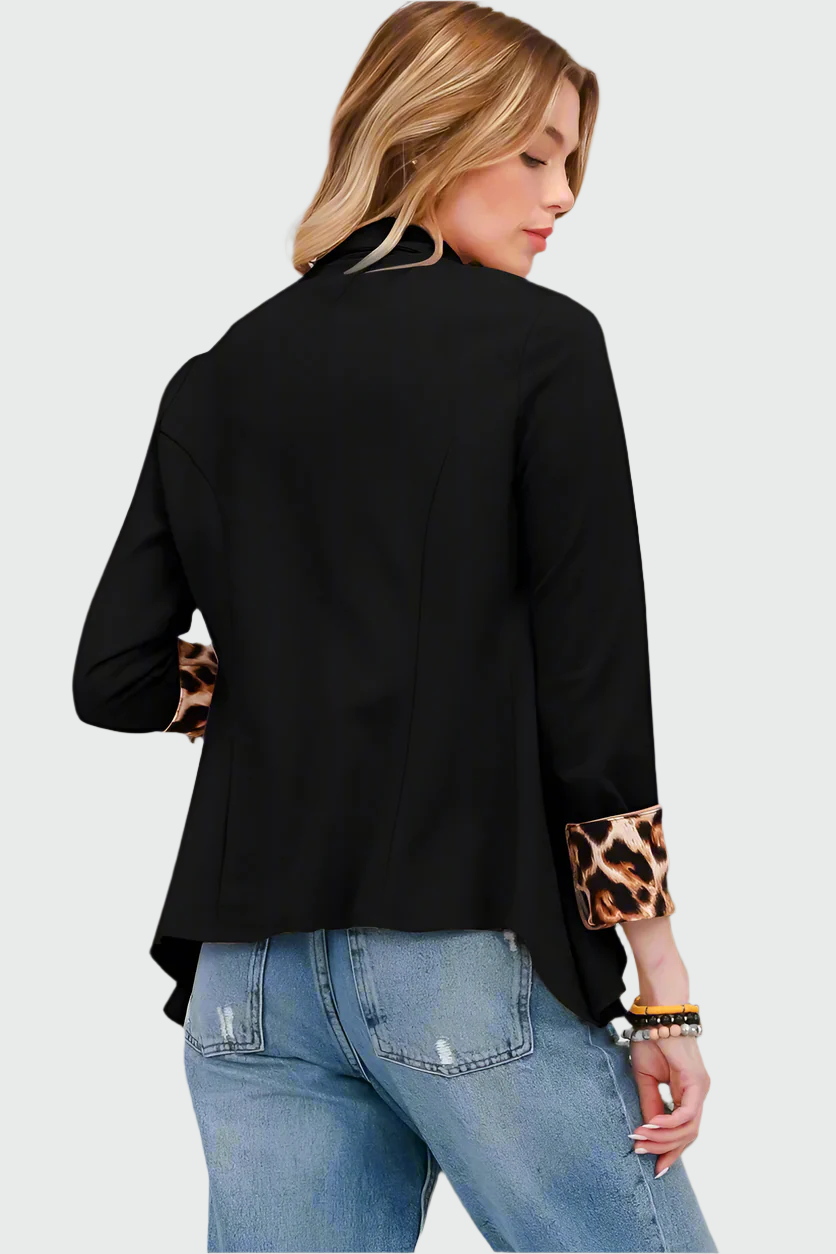 EB | Freizeit Blazer mit Pantherdetail