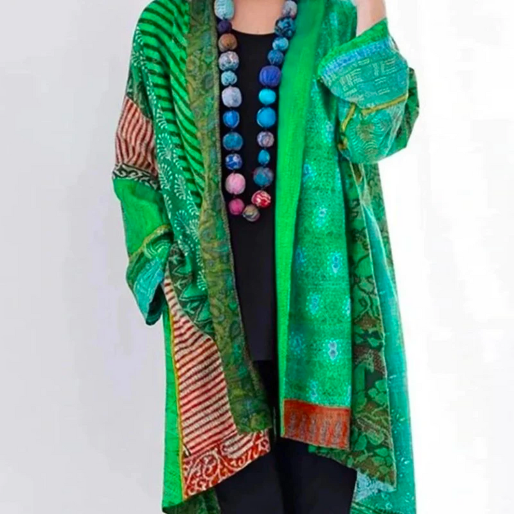 EB | Herbstjacke mit Buntem Muster - Maravilla