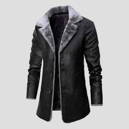 EB | Herrenjacke Aus Gefüttertem Schafsleder