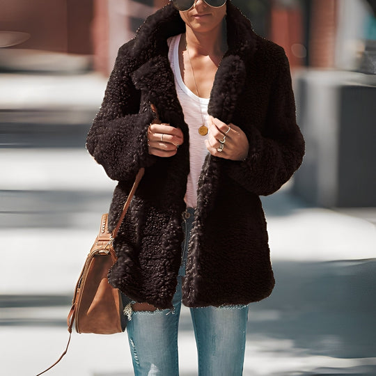 EB | Stylische, dicke Fleecejacke für Damen
