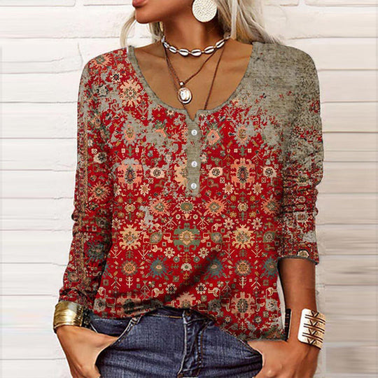 EB | Eleganter Pullover mit Aztekenmuster