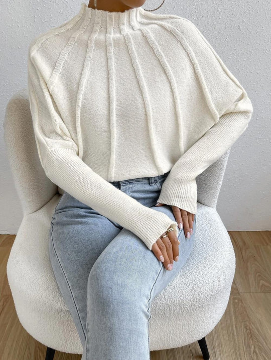 EB | Strickpullover mit Fledermausärmeln