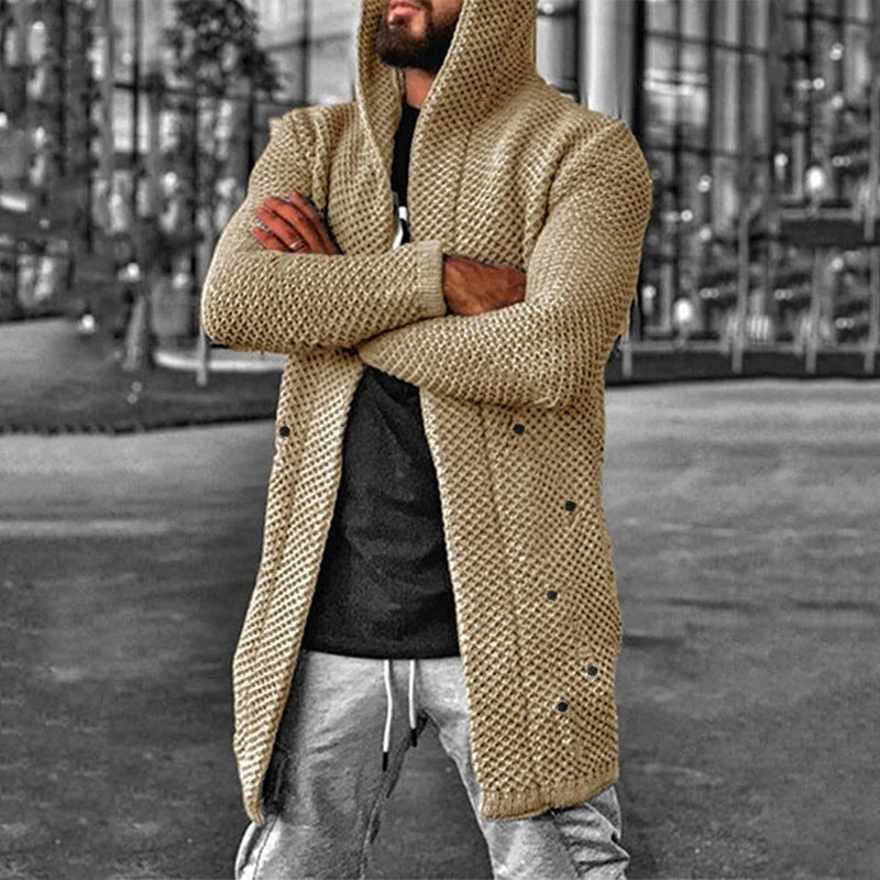 EB | Strickjacke mit Kapuze für Männer