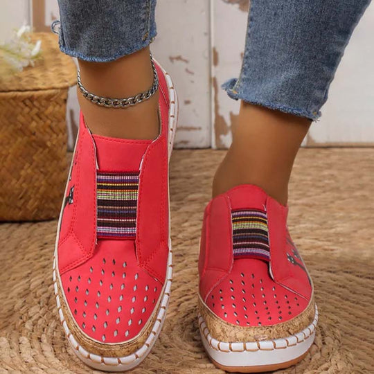 Lässige Katzenmuster Schuhe EB