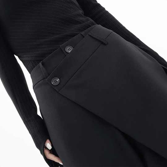 EB | Weit geschnittene Hose - Asymmetrisch & Luxuriös Weit geschnitten von Isabella Vionnet