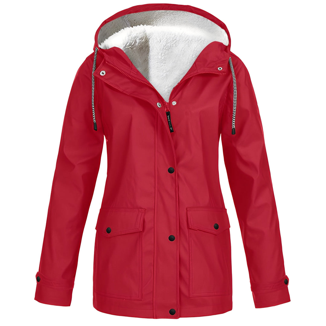 EB | Vielseitige, wasserdichte Damenjacke mit Fleece-Innenfutter